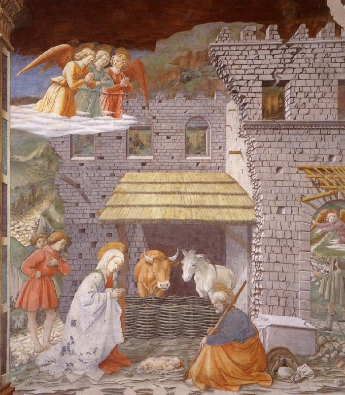 Fra Filippo Lippi The Nativity and Adoration of the Shepherds oil painting image